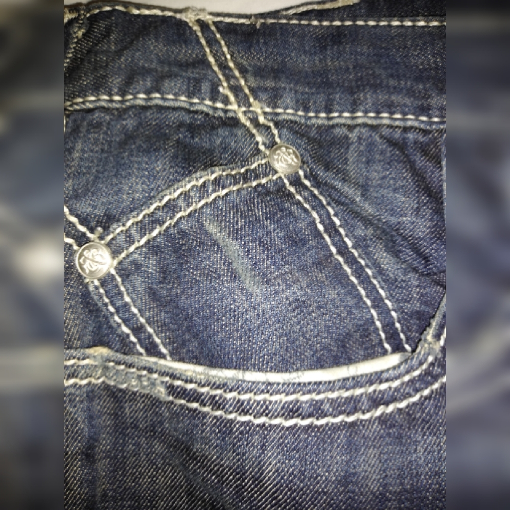 Rock & Republic rebellion blue jeans size 38x30 - Picture 6 of 10